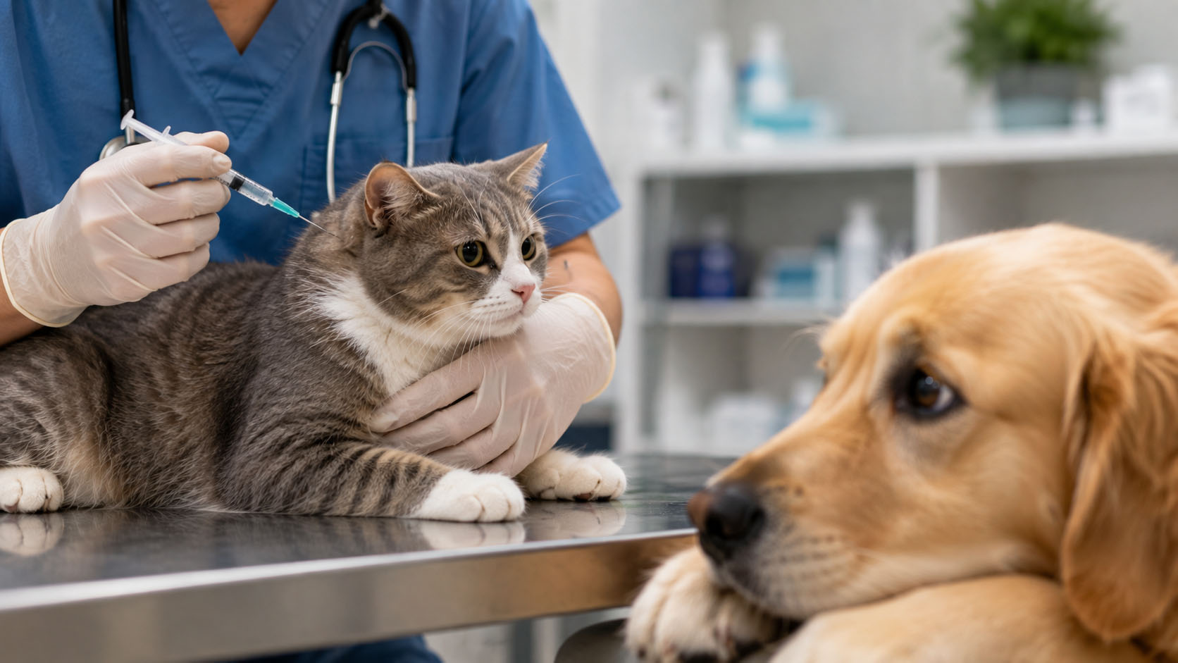 Kedi ve Köpeğinize Bu Koşullarda Aşı Yaptırmayınız!!