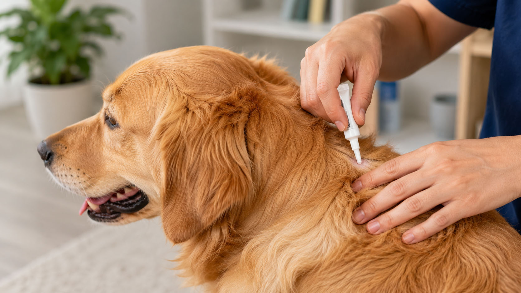 Köpekte Pire Mücadelesi Ense Damlası ile Nasıl Yapılır?